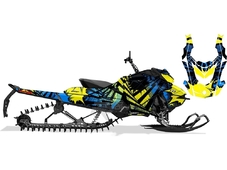 ArcticFX Набор наклеек DELIRIOUS для снегохода BRP SKI DOO SUMMIT G4 154'' в  ArcticFX Набор наклеек DELIRIOUS для снегохода BRP SKI DOO SUMMIT G4 154'' в