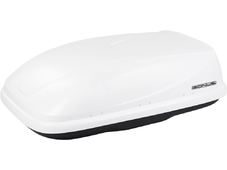 Koffer Автобокс 320 BONUS - обьём 320 литров / размер 130x82x37,5 см / белый матовый в  Koffer Автобокс 320 BONUS - обьём 320 литров / размер 130x82x37,5 см / белый матовый в